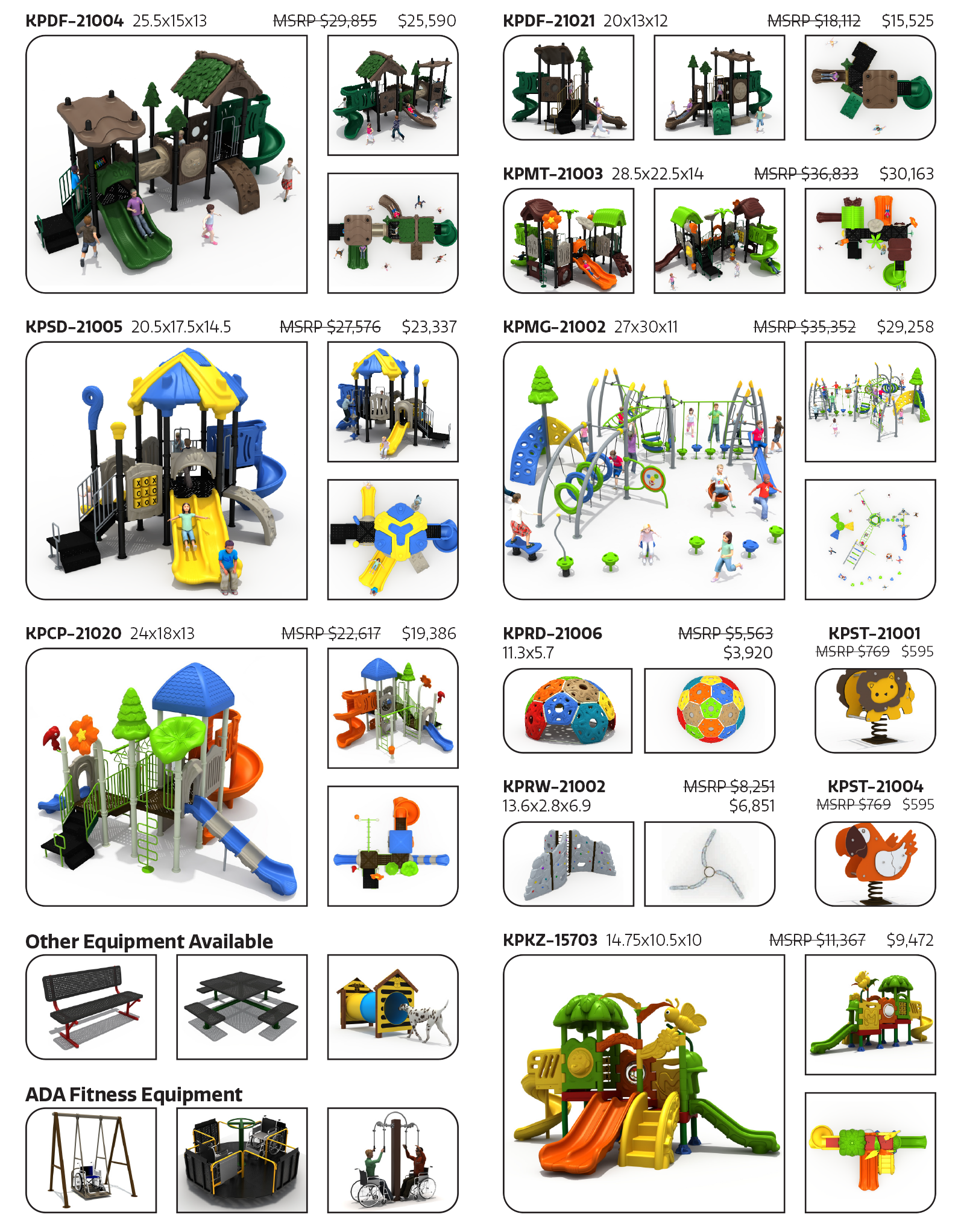 commercial playground equipment